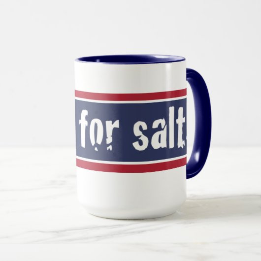 Salzschlauch Tasse (VorderseiteRechts)