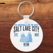 Salzsee Schlüsselanhänger (Vorderseite)