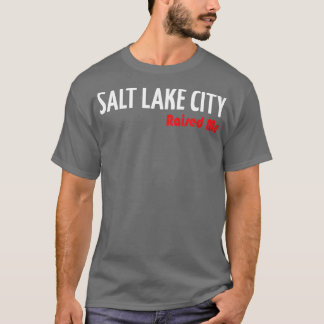 Salzsee Stadt aufgezogen 1 T-Shirt