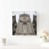 Salzsee Stadt außer Tempeluhr Quadratische Wanduhr (Zuhause)