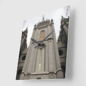 Salzsee Stadt außer Tempeluhr Quadratische Wanduhr (Winkel)