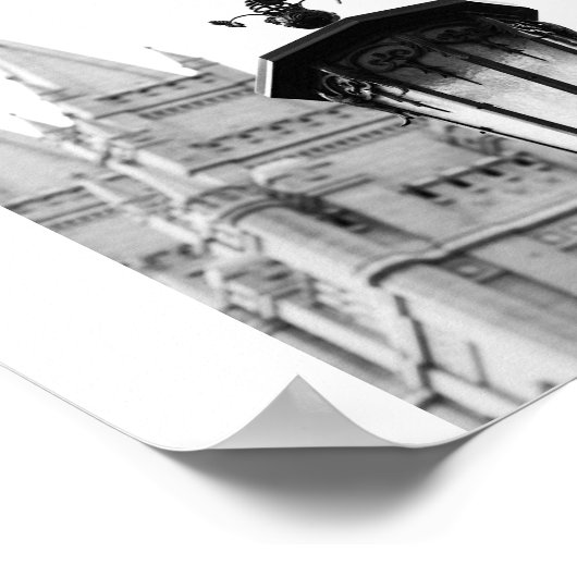 Salzsee-Tempel Poster (Ecke)