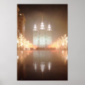 Salzsee-Tempel Poster (Vorne)