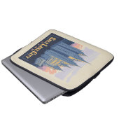 Salzsee-Tempel | Salt Lake City, Utah Laptopschutzhülle (Vorne Knopf)
