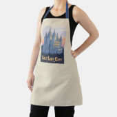 Salzsee-Tempel | Salt Lake City, Utah Schürze (InSitu)