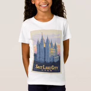 Salzsee-Tempel Salt Lake City, Utah T-Shirt