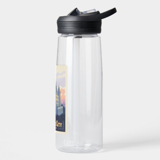 Salzsee-Tempel | Salt Lake City, Utah Trinkflasche (Links)
