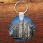 Salzsee-Tempel Schlüsselanhänger (Vorderseite)