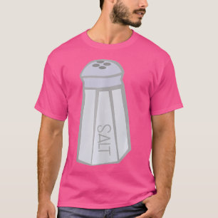 Salzstreuer Halloween passendes Salz oder Pfeffer T-Shirt