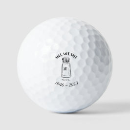 Salzstreuer verloren - Golf gefallen Golfball