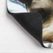 Salzu. PfefferminiSchnauzer Mousepad (Ecke)