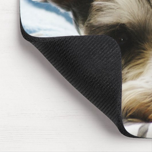Salzu. PfefferminiSchnauzer Mousepad (Ecke)