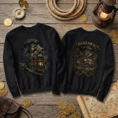 Salzverfluchter Kapitän – Tote Männer prahlen nich Sweatshirt