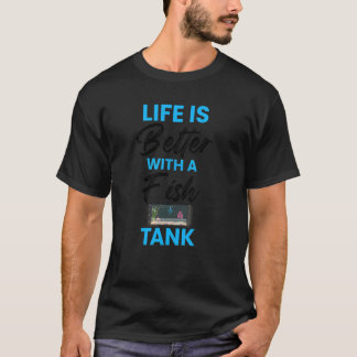 Salzwasser Aquarium Cooler Fischtank T-Shirt