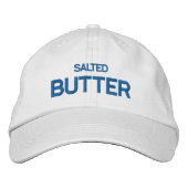 Salzwasser Bestickte Baseballkappe (Vorderseite)