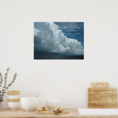 Salzwasser Cur Ozeanplakat Poster (Küche)