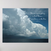 Salzwasser Cur Ozeanplakat Poster (Vorne)