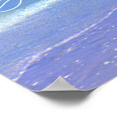 Salzwasser heilt alles poster (Ecke)