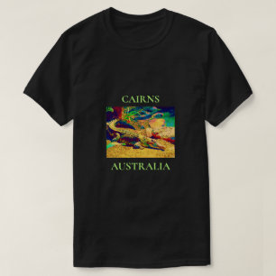 Salzwasser Krokodil Queensland Australien Reise T-Shirt