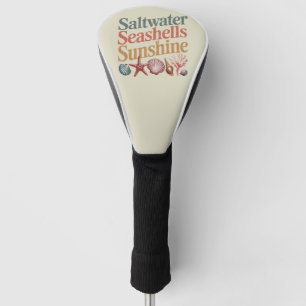 Salzwasser Muscheln Sonnenschein Sommer Strand Url Golf Headcover