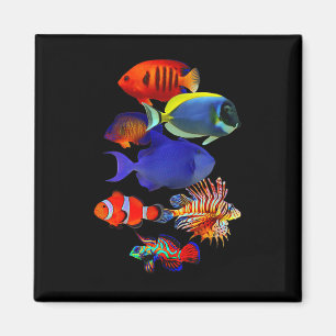 Salzwasser-Riff-Aquarienliebhaber Trigger Fish Man Magnet