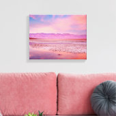 Salzwasser-Seetal Leinwanddruck (Insitu (Wohnzimmer))