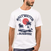 Salzwasser & Sonnenschein T-Shirt (Vorderseite)