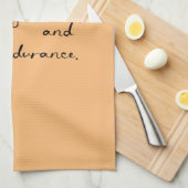 Salzwasserfischen. Geschirrtuch (Viertel Falte)