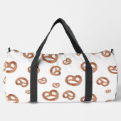 Salzweiche Wasserfarben Prätzelmuster Duffle Bag (Vorderseite)