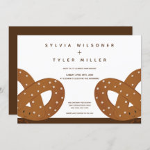 Salzwurzel-Illustration Hochzeit Weißbraun