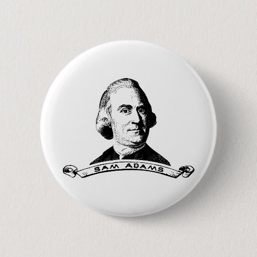 Sam Adams Button (Vorderseite)