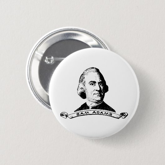 Sam Adams Button (Vorne & Hinten)