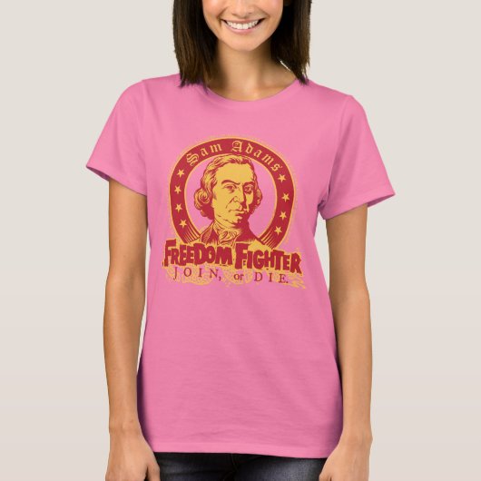 Sam Adams Freedom Fighter T - Shirt (Vorderseite)