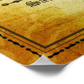 Sam Adams Tee Party Anpassbares Event Poster (Ecke)