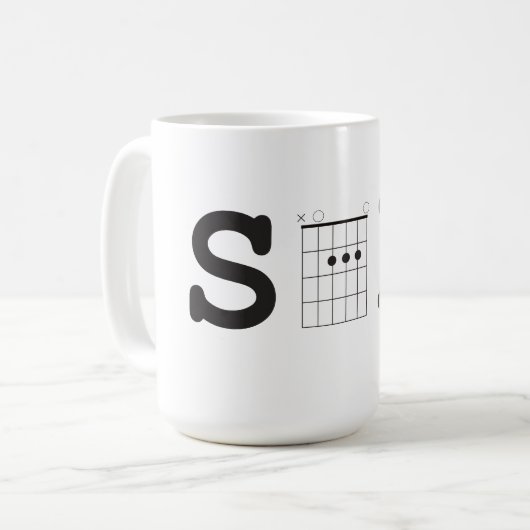 SAM-Akkordbox-Tasse Kaffeetasse (Vorderseite Links)