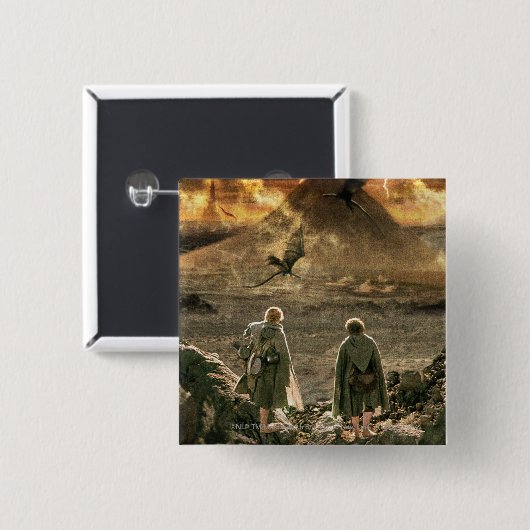 Sam and FRODO™ Approaching Mount Doom Button (Vorne & Hinten)