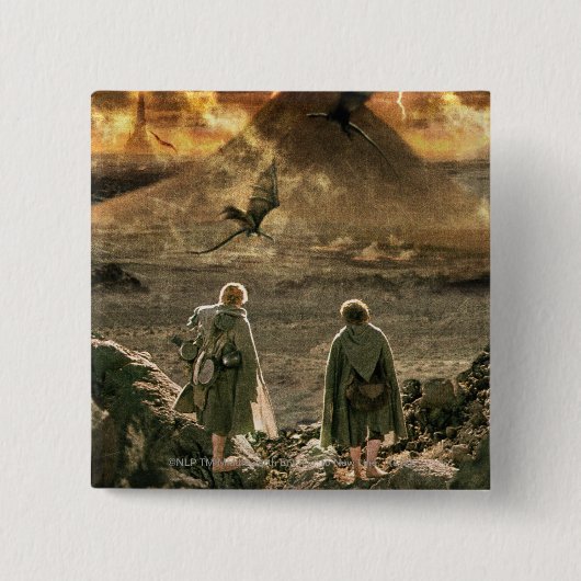 Sam and FRODO™ Approaching Mount Doom Button (Vorderseite)