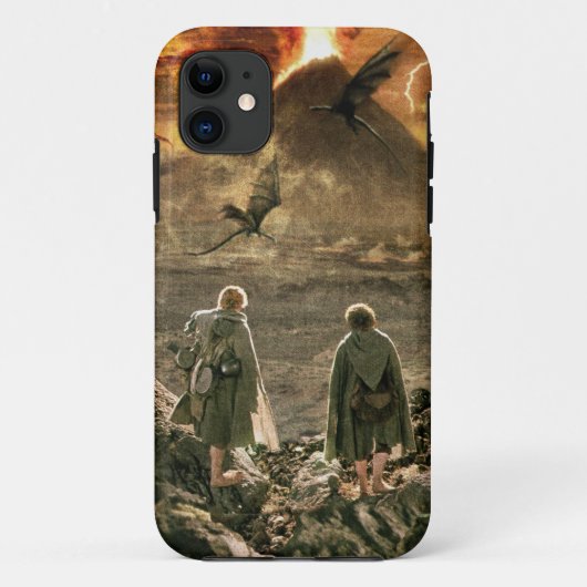 Sam and FRODO™ Approaching Mount Doom Case-Mate iPhone Hülle (Rückseite)