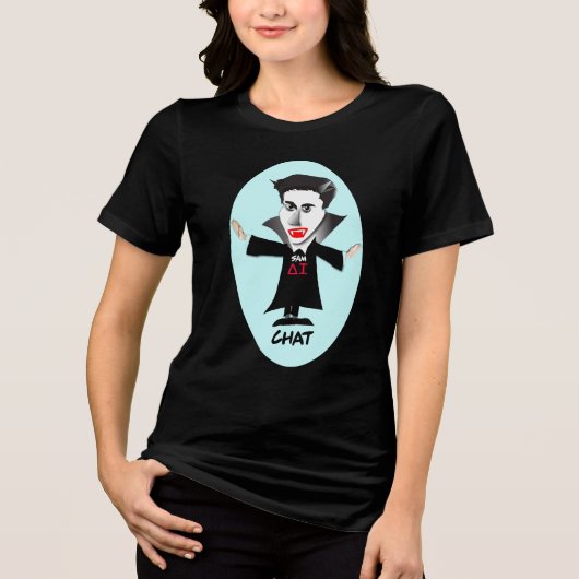 Sam bei GPT A.I. Tri-Blend Shirt (Vorderseite)