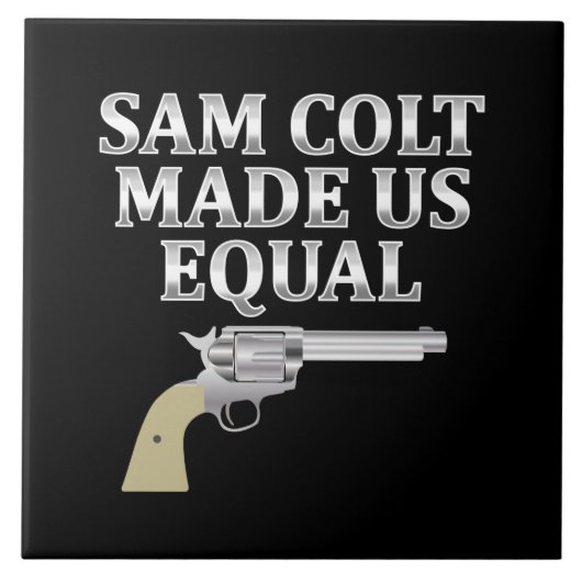 Sam Colt hat uns gleich gemacht Fliese (Vorderseite)