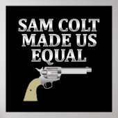 Sam Colt hat uns gleich gemacht Poster (Vorne)