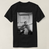 Sam Cooke Playing Guitar Classic T - Shirt (Design vorne)