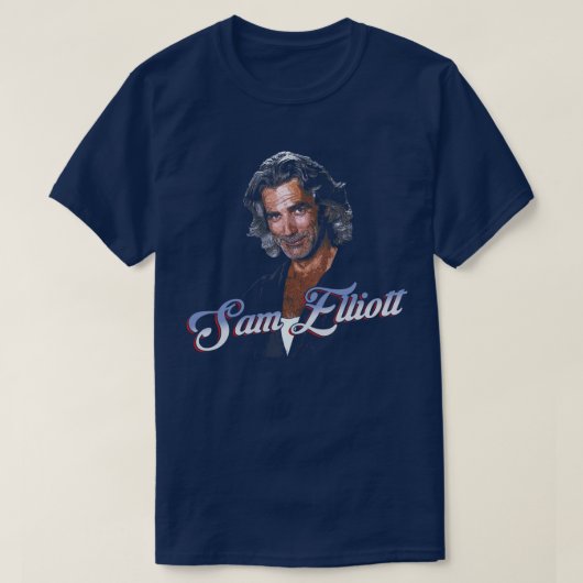 Sam Elliott als Wade Garrett aus Roadhouse T-Shirt (Design vorne)