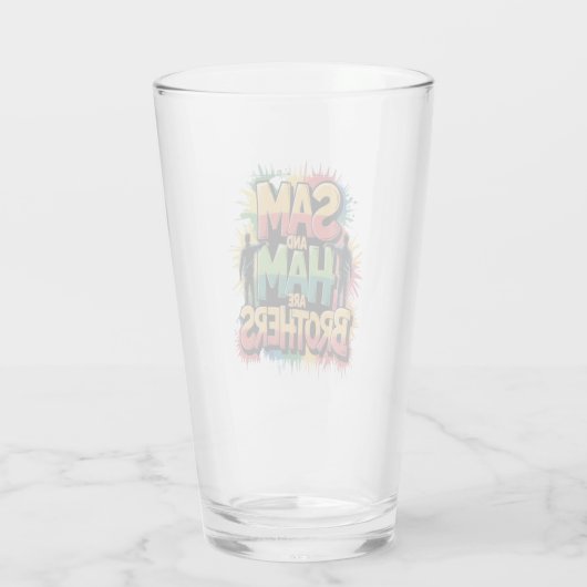 Sam & Ham sind Brüder Glas (Rückseite)