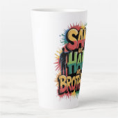 Sam & Ham sind Brüder Milchtasse (Vorderseite)