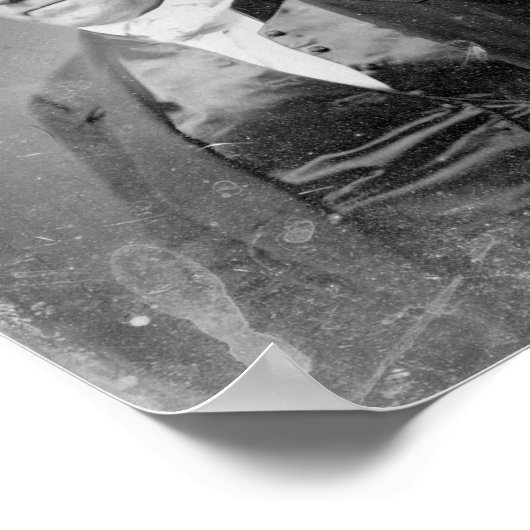 Sam Houston 1841 Poster (Ecke)