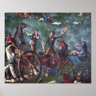 Sam Houston in San Jacinto Poster