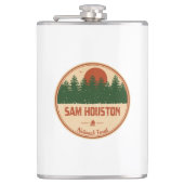 Sam Houston National Forest Flachmann (Vorderseite)