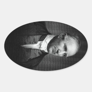 Sam Houston Ovaler Aufkleber