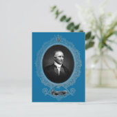 Sam Houston Postkarte (Stehend Vorderseite)